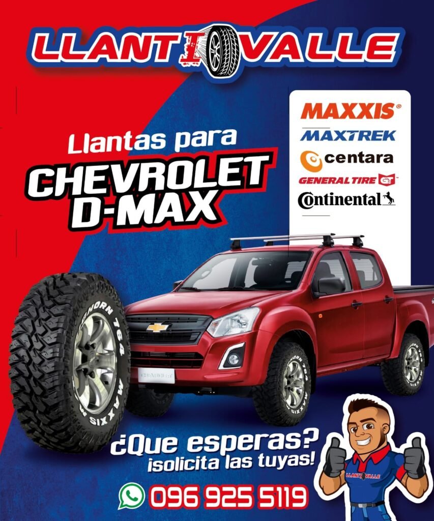 llantas para chevrolet d-max